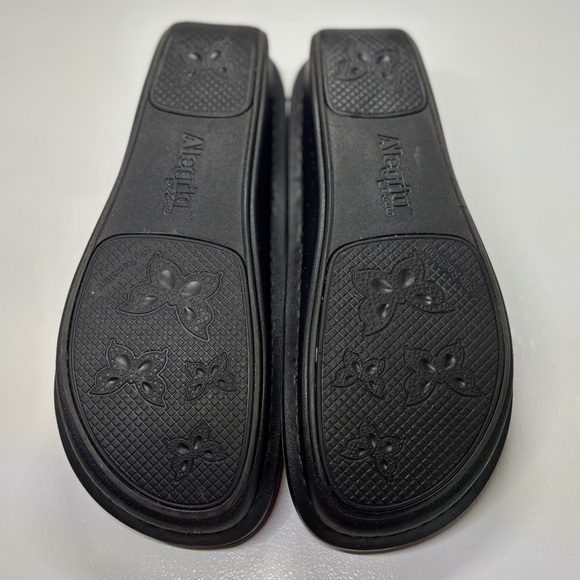 Women’s Alegría Brown Plaid Fur Sherpa Lined Leather Mules size 42 US 11 men 9 - Picture 10 of 10